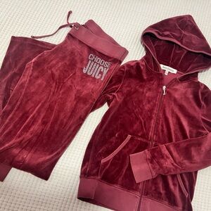 Vintage Juicy Couture Velour Tracksuit Size M